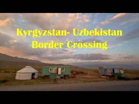 # 10 [Travessia de fronteira terrestre] Quirguistão para Uzbequistão - Mais de 12 horas de Bishkek em um carro resistente⁈ Travel Vlog: Passagem de fronteira Quirguistão-Uzbequistão, Travel Vlog