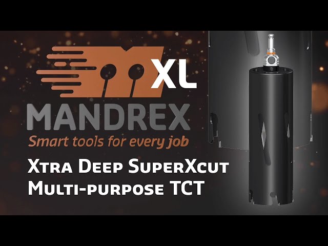 mandrex Hålsåg mandrex tct 102mm mxqs inkl. chuck