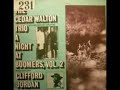 THE CEDAR WALTON TRIO A NIGHT AT BOO MERS