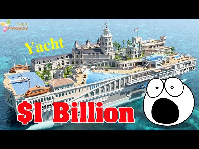 Top 10 Unbelievable Boats Only The Richest Can Afford - Most expensive yachts - Top 10 Prettiest