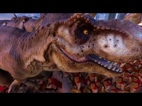 1.000 T-REX vs 30.000 SPARTANS - Ultimate Epic Battle Simulator