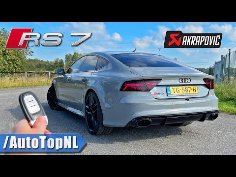 AUDI RS7 C7 605HP | REVIEW on AUTOBAHN [NO SPEED LIMIT] by AutoTopNL