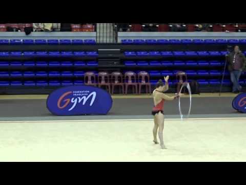 Maëlys Marin cerceau - Nat A 18+ France Besançon 2016
