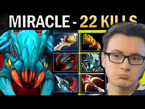 Weaver Dota Gameplay Miracle with 22 Kills and Rapier