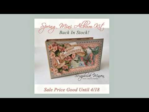 Spring Mini Album Kit In Stock