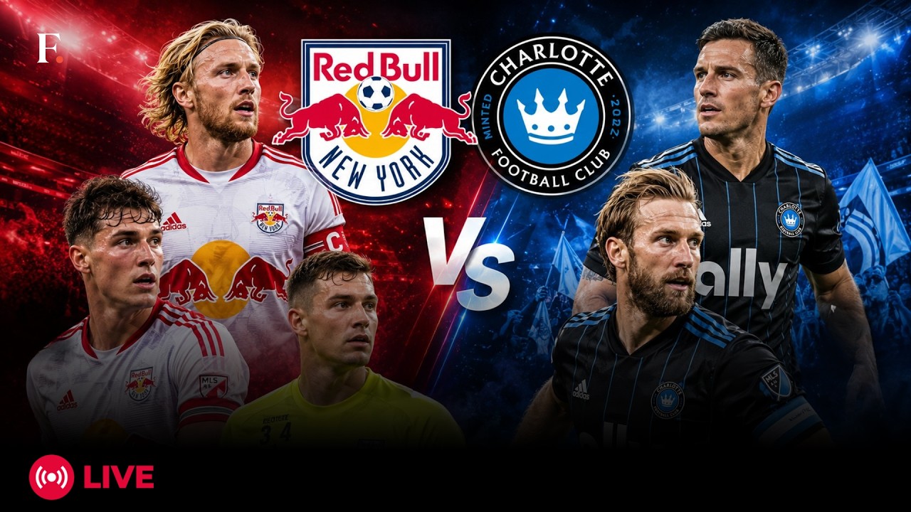 NY Red Bulls VS Charlotte LIVE: Emil Forsberg Faces Ashley Westwood in MLS Showdown