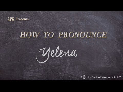 How to Pronounce Yelena (Real Life Examples!)