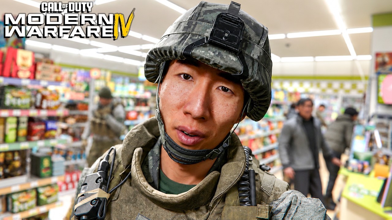 PERANG MENGERIKAN KOREA DIMULAI.... Call of Duty Modern Warfare 4 Full Gameplay