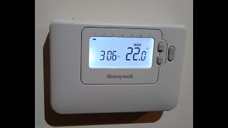 Thermostat Removal (Honeywell CM707)