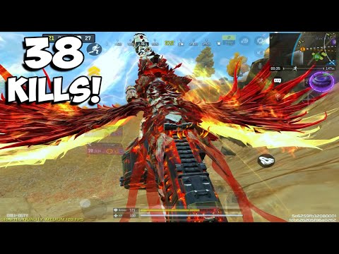38Kills w/ New Mythic Jak 12-Rising Ashes | solo v squad gameplay Call of Duty Mobile!