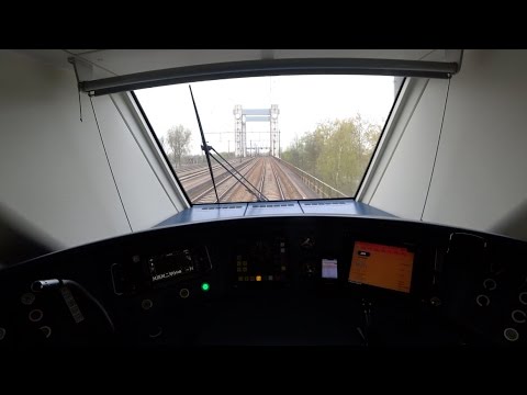 Train Driver's POV Den Haag - Gouda Goverwelle - Den Haag SLT 2017