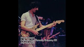 Frank Zappa - 1982 07 01 - Patinoire des Vernets, Geneva, Switzerland
