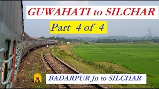 preview picture of video 'Part 4/4 of Guwahati Silchar full journey ( Badarpur to Silchar ) by Kanchanjunga exp'