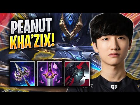 PEANUT PLAYS KHA'ZIX WITH NEW ITEMS! - GEN Peanut Plays Kha'zix JUNGLE vs Lee Sin! | Season 2023