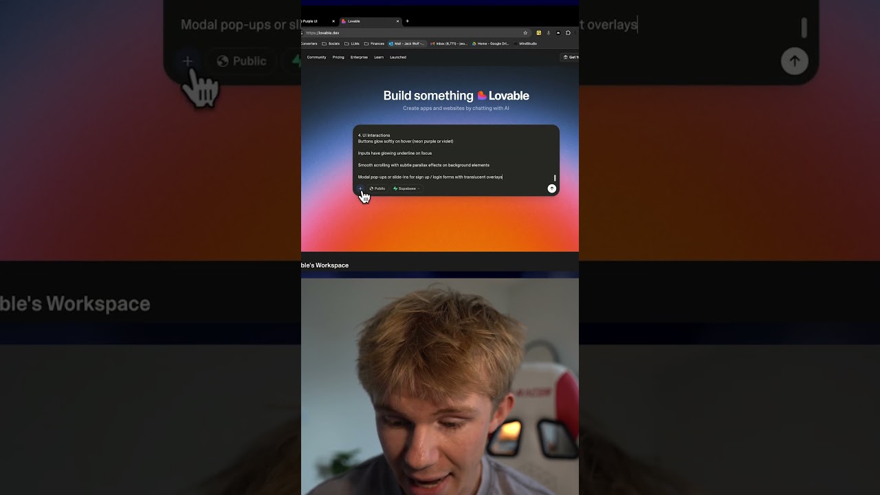 Create websites easily with ChatGPT + Lovable #ai #nextgenai #artificialintelligence #lovable