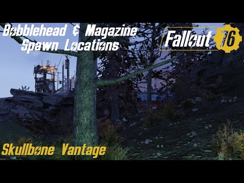 Fallout 76 Bobblehead & Magazine Spawn Locations - Skullbone Vantage