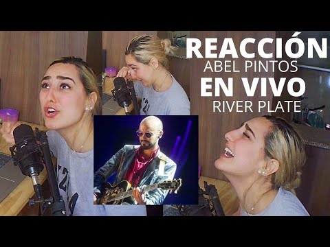 REACCIÓN A ABEL PINTOS EN VIVO - El Adivino en el Estadio River Plate - Reacción a Música Argentina