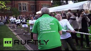 UK: Tug life! British MPs battle Lords in epic tug-of-war contest