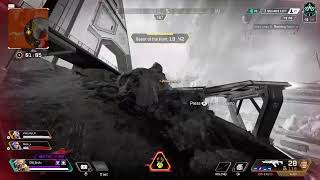 [Apex] 3日ぶりで無事ガバAIM Rank Platinum1