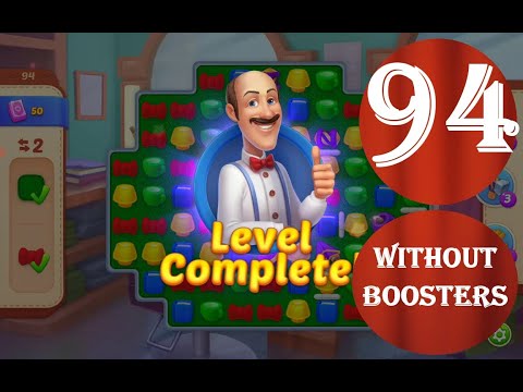 Homescapes Level 94 - [18 moves] [2022] [HD] solution of Level 94 Homescapes[No Boosters]