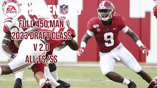 Madden NFL 23 - PS5 Full 450 Man 2023 Draft Class v 2.0 - All FS/SS