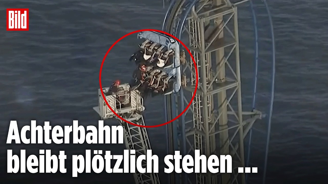 TEXAS: Schüler stundenlang auf Achterbahn gefangen