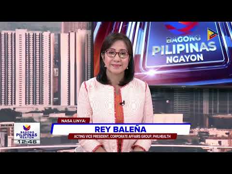 Panayam kay PhilHealth Corporate Affairs Group & Acting Vice President Rey Baleña kaugnay sa…