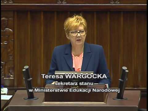 Teresa Wargocka broni konsultacji przy reformie edukacji