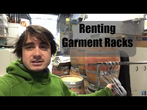 Renting Out Garment Racks - Side Item - Growing Event Rental Business