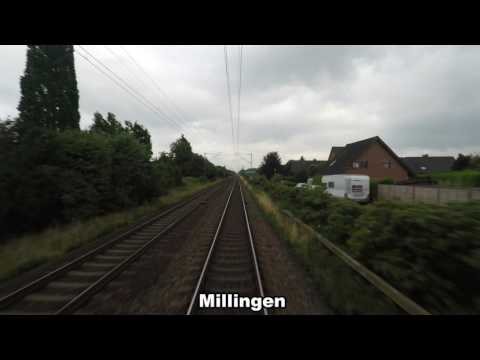 Cabinerit, Führerstandmitfahrt: Emmerich - Krefeld Linn