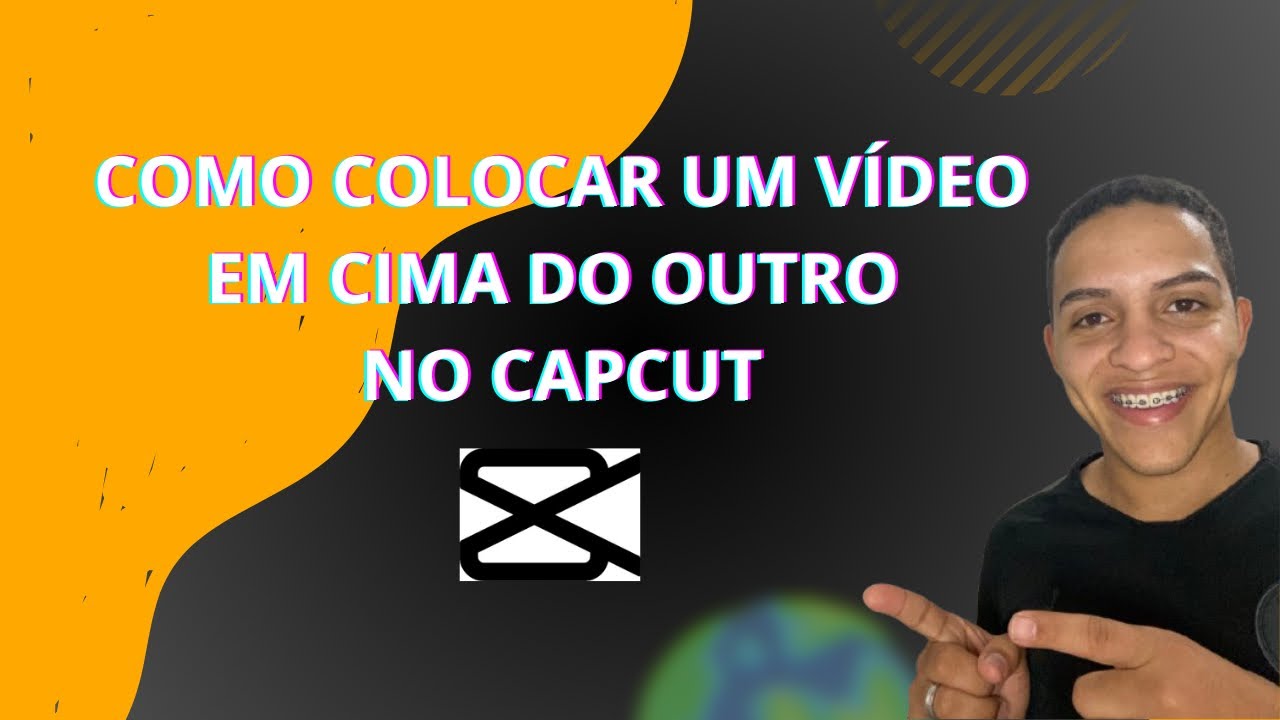 Como colocar um vídeo em cima do outro no CAPCUT 2024 !