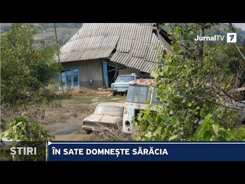 În sate domnește sărăcia