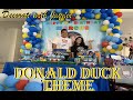 Donald Duck Birthday Set Up Decoratewithjaydee