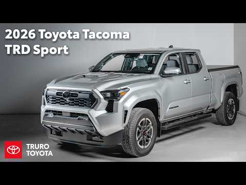 2026 Toyota Tacoma 4x4 Double Cab Auto SB in Silver for sale at Truro Toyota in Truro, NS