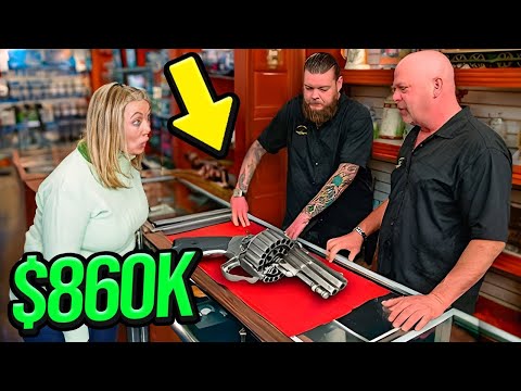 THE RAREST AND MOST EXPENSIVE WEAPONS in Pawn Stars
