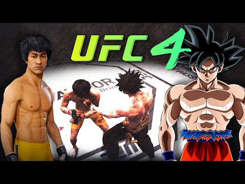 Bruce Lee vs. Goku Dragon (EA sports UFC 4)