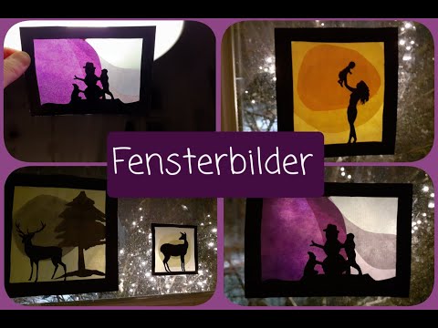 🕯Adventskalender🕯 11. Dezember / Fensterbilder