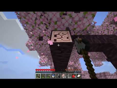 Minecraft Survival series Episode #1 || Beautiful cherry biome seed || 😎#video #minecraft #freefire