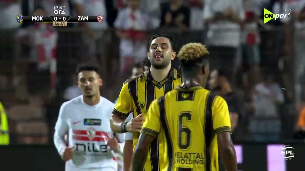 ملخص مباراة الزمالك والمقاولون العرب (2-1) الدوري المصري