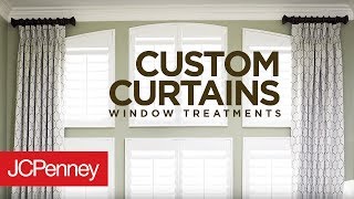 Custom Curtains and Drapes for Large Windows | JCPenney In-Home Decorating
