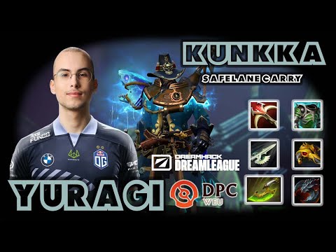 Yuragi | Safelane Carry | Kunkka | DPC WEU 2021/2022 Winter Tour | player view | 7.30 E | META