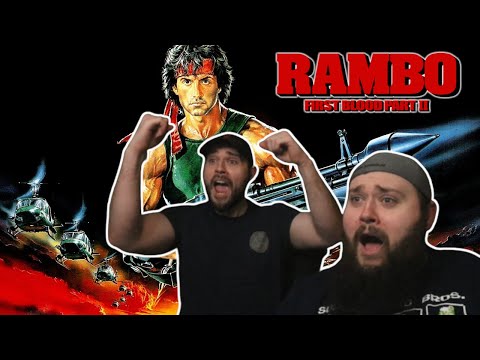 RAMBO: FIRST BLOOD PART II (1985) TWIN BROTHERS FIRST TIME WATCHING MOVIE REACTION!