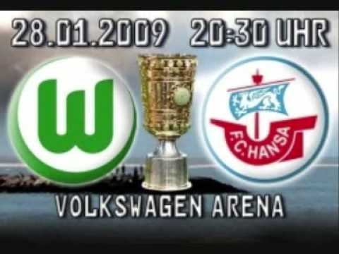 FC Hansa Rostock vs. VFL Wolfsburg (DFB-Pokal)