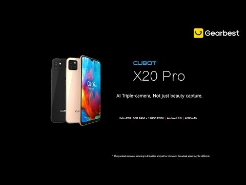 CUBOT X20 Pro 6.3 inch AI Triple Camera Smaprtphone Android 9.0 4G Phablet  - Gearbest.com