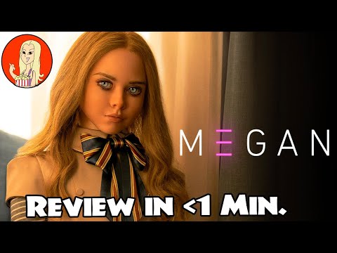 M3gan Reviewed in Under a Minute - The Fangirl #Shorts