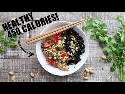 Slow Cooker Thai Peanut Chicken with Purple Rice