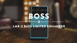 BOSS LMB-3 Bass Limiter Enhancer - відео 2