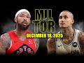 Milwaukee Bucks Vs Toronto Raptors Full Game Highlights December 18 2025 NBA Season