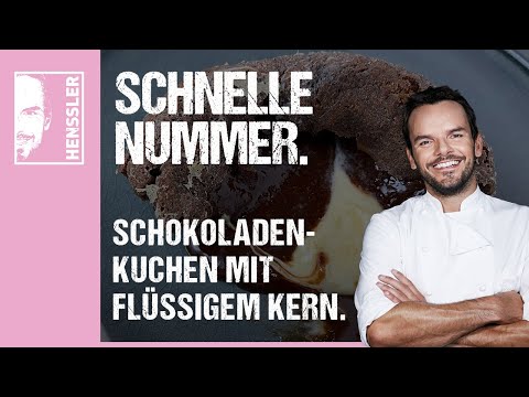Quick chocolate cake recipe by Steffen Henssler
