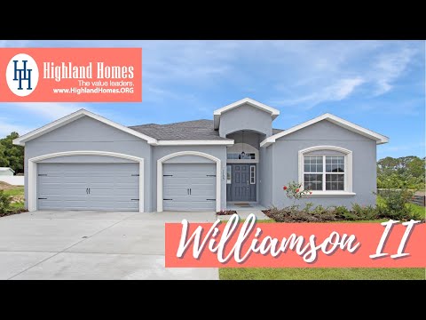 Williamson II Home Plan Video